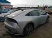 2023 Toyota Prius LE with VIN JTDADABU9P3002451, listed as a Copart auction lot 80668485 with 16,977 mi miles and Salvage title. Bid and sale history available at DreamBid. Image 3.