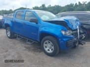 ✅ 2022 Chevrolet Colorado 2WD Work Truck • VIN: 1GCGSBEA1N1302338 • Лот: 42388100. Опубликован ранее на IAAI с пробегом 34 422 миль. Бесплатный доступ к архиву аукционных продаж из США и подробный отчёт об истории автомобиля на DreamBid. Изображение 1.