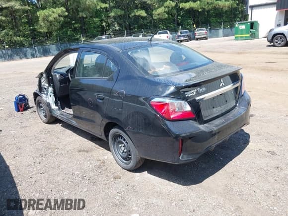 ✅ 2023 Mitsubishi Mirage ES • VIN: ML32FUFJ9PHF05308 • Лот: 43075995. Опубликован ранее на IAAI с пробегом 68 731 миль. Бесплатный доступ к архиву аукционных продаж из США и подробный отчёт об истории автомобиля на DreamBid. Изображение 3.