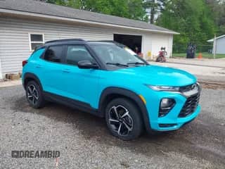 2022 Chevrolet TrailBlazer RS с VIN KL79MUSL2NB047324, выставлен на аукционе IAAI как лот 42162915 с пробегом 59 318 миль миль и . История ставок и продаж доступна на DreamBid. Изображение 1.