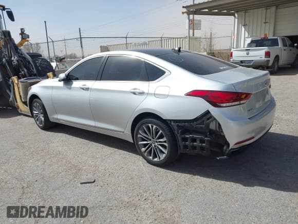 ✅ 2015 Hyundai Genesis 3.8L • VIN: KMHGN4JEXFU017256 • Lot: 41706821. Wystawiony na IAAI z przebiegiem 115 888 mil. Bezpłatny archiwum sprzedaży aukcyjnych z USA i szczegółowy raport historii pojazdu na DreamBid. Zdjęcie 3.