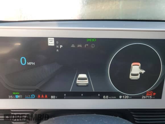 2023 Hyundai Ioniq 5 SEL z VIN KM8KN4AE2PU144059, wystawiony jako Copart lot #72025914 z przebiegiem 26 715 mil mil oraz Nie do naprawy • Non repairable. Historia ofert i sprzedaży dostępna na DreamBid. Obrazek 9.