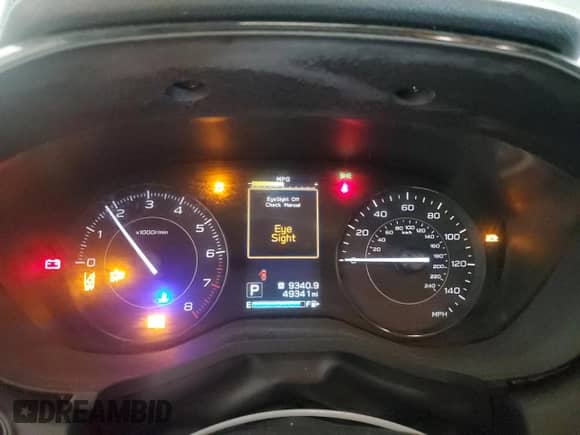 2020 Subaru Impreza with VIN 4S3GTAB66L3719804, listed as a Copart auction lot 82251405 with 49,341 mi miles and Salvage title. Bid and sale history available at DreamBid. Image 9.