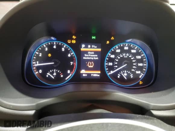 2019 Hyundai Kona Ultimate with VIN KM8K5CA59KU212473, listed as a Copart auction lot 67288275 with 71,854 mi miles and Salvage title. Bid and sale history available at DreamBid. Image 9.