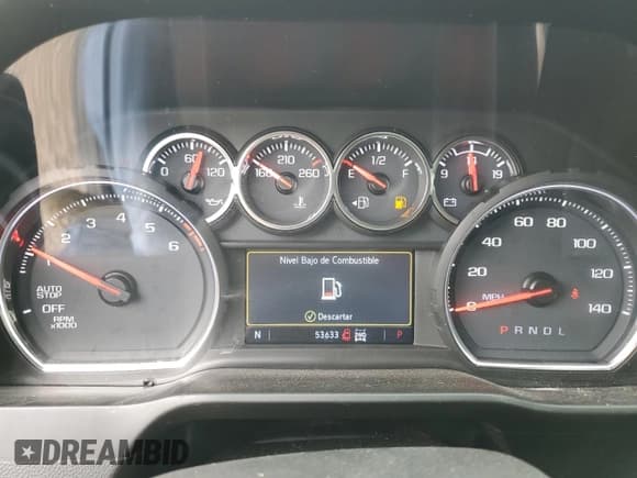 ✅ 2020 Chevrolet Silverado 1500 RST • VIN: 3GCUYEED9LG140633 • Lot: 82032463. Wystawiony na Copart z przebiegiem 53 633 mil. Bezpłatny archiwum sprzedaży aukcyjnych z USA i szczegółowy raport historii pojazdu na DreamBid. Zdjęcie 9.