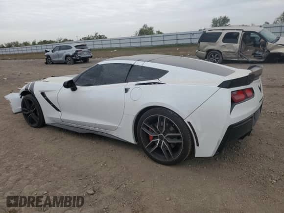 2014 Chevrolet Corvette Z51 1LT с VIN 1G1YH2D77E5102297, выставлен на аукционе Copart как лот 82313414 с пробегом 44 124 миль миль и Списание • Salvage title. История ставок и продаж доступна на DreamBid. Изображение 2.