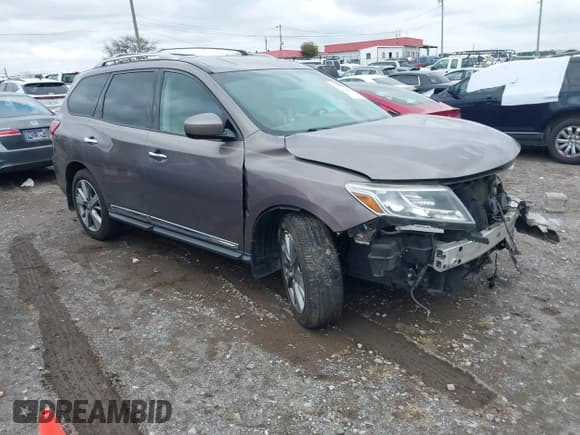 ✅ 2014 Nissan Pathfinder SL • VIN: 5N1AR2MN5EC662945 • Lot: 40799859. Listed on IAAI with 175,782 mi. Free auction sales archive from the USA and detailed vehicle history report at DreamBid. Image 1.