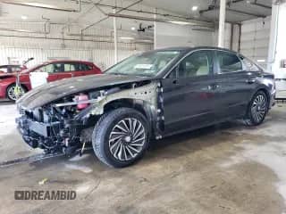 2021 Hyundai Sonata Limited z VIN KMHL54JJ2MA033543, wystawiony jako Copart lot #69928635 z przebiegiem 55 786 mil mil oraz Szkoda całkowita • Salvage title. Historia ofert i sprzedaży dostępna na DreamBid. Obrazek 1.