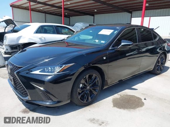 ✅ 2022 Lexus ES 350 F Sport • VIN: 58AGZ1B19NU122120 • Lot: 42435981. Listed on IAAI with 27,699 mi. Free auction sales archive from the USA and detailed vehicle history report at DreamBid. Image 2.