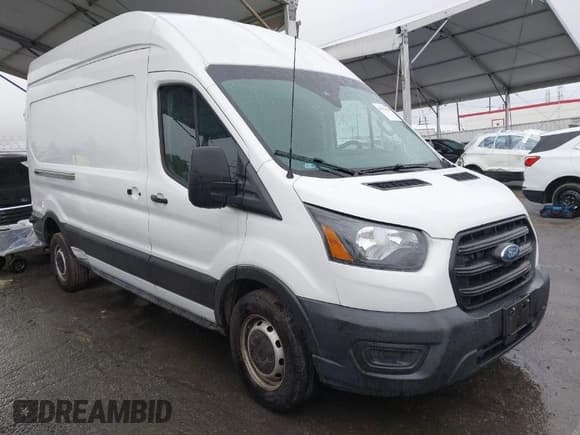 ✅ 2020 Ford Transit Cargo • VIN: 1FTBR1X82LKB60762 • Lot: 41572948. Listed on IAAI with 112,050 mi. Free auction sales archive from the USA and detailed vehicle history report at DreamBid. Image 1.