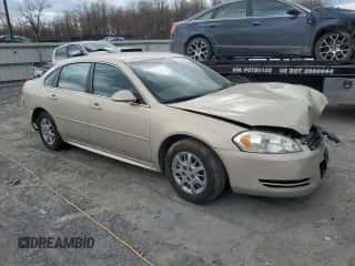 2010 Chevrolet Impala Police Police with VIN 2G1WD5EM5A1251313, listed as a Copart auction lot 70690275 with 92,107 mi miles and Salvage title. Bid and sale history available at DreamBid. Image 4.
