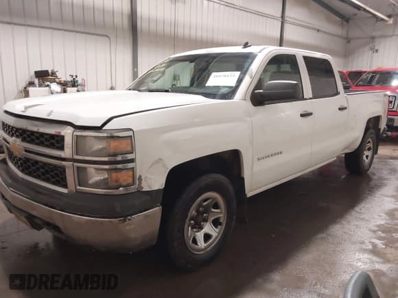 ✅ 2014 Chevrolet Silverado 1500 Work Truck • VIN: 3GCUKPEC0EG121458 • Лот: 41078125. Опубликован ранее на IAAI с пробегом 187 275 миль. Бесплатный доступ к архиву аукционных продаж из США и подробный отчёт об истории автомобиля на DreamBid. Изображение 2.