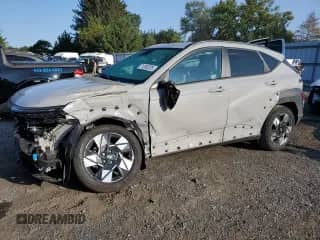 2024 Hyundai Kona SEL with VIN KM8HB3AB4RU102675, listed as a Copart auction lot 71316575 with 10,721 mi miles and Salvage title. Bid and sale history available at DreamBid. Image 1.