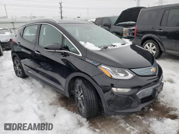 2017 Chevrolet Bolt EV Premier z VIN 1G1FX6S02H4171593, wystawiony jako Copart lot #38327014 z przebiegiem 85 598 mil mil oraz . Historia ofert i sprzedaży dostępna na DreamBid. Obrazek 4.