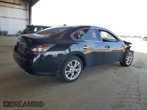 ✅ 2012 Nissan Maxima S • VIN: 1N4AA5AP5CC841363 • Lot: 54060845. Listed on Copart with 105,129 mi. Free auction sales archive from the USA and detailed vehicle history report at DreamBid. Image 3.