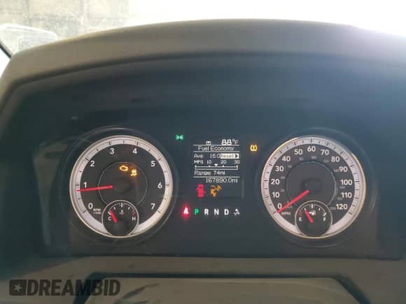 2015 Ram 1500 Express with VIN 1C6RR7FG6FS758438, listed as a Copart auction lot 73208374 with 167,890 mi miles and Salvage title. Bid and sale history available at DreamBid. Image 9.