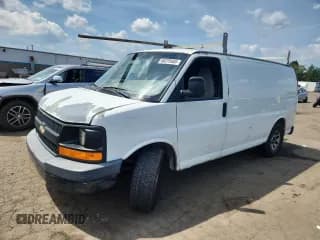 ✅ 2009 Chevrolet Express Cargo • VIN: 1GCFG15XX91138279 • Lot: 66275465. Listed on Copart with 282,089 mi. Free auction sales archive from the USA and detailed vehicle history report at DreamBid. Image 1.