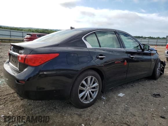 ✅ 2017 Infiniti Q50 Premium • VIN: JN1EV7AP8HM731228 • Lot: 56358235. Listed on Copart with 73,318 mi. Free auction sales archive from the USA and detailed vehicle history report at DreamBid. Image 3.