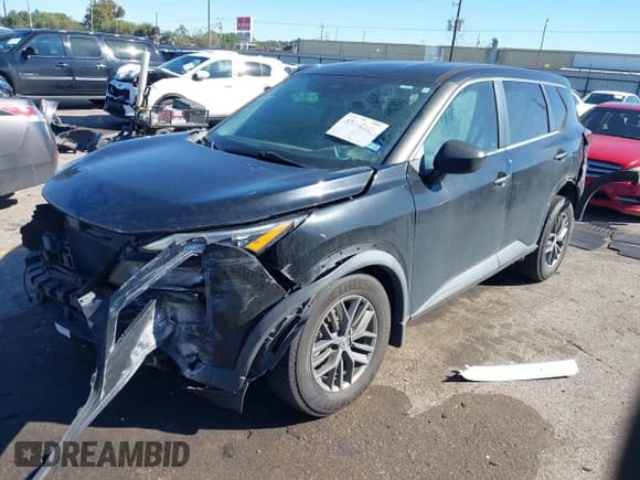 ✅ 2021 Nissan Rogue S • VIN: 5N1AT3AA3MC797087 • Lot: 43572842. Listed on IAAI with 81,407 mi. Free auction sales archive from the USA and detailed vehicle history report at DreamBid. Image 2.