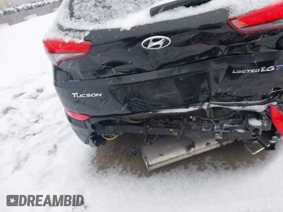 2018 Hyundai Tucson Limited with VIN KM8J33A25JU719215, listed as a IAAI auction lot 41304125 with 118,429 mi miles and . Bid and sale history available at DreamBid. Image 6.