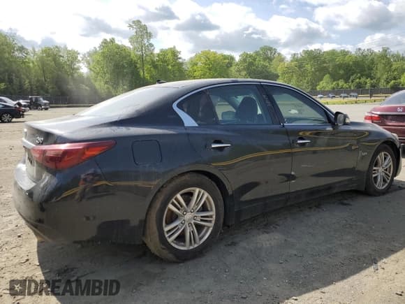 ✅ 2020 Infiniti Q50 Pure • VIN: JN1EV7ARXLM250505 • Лот: 51299295. Опубликован ранее на Copart с пробегом 60 887 миль. Бесплатный доступ к архиву аукционных продаж из США и подробный отчёт об истории автомобиля на DreamBid. Изображение 3.