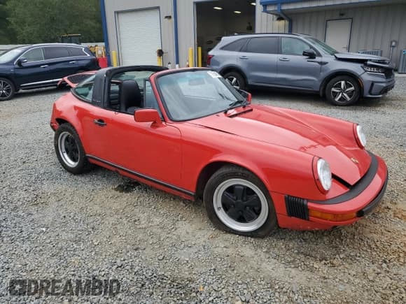 ✅ 1987 Porsche 911 • VIN: WP0EB0910HS161265 • Lot: 72954914. Listed on Copart with 91,287 mi. Free auction sales archive from the USA and detailed vehicle history report at DreamBid. Image 4.
