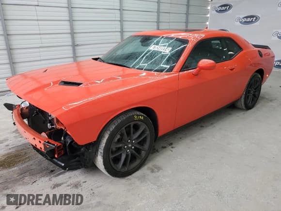 ✅ 2022 Dodge Challenger SXT • VIN: 2C3CDZGG6NH234434 • Lot: 78548614. Listed on Copart with 43,202 mi. Free auction sales archive from the USA and detailed vehicle history report at DreamBid. Image 1.