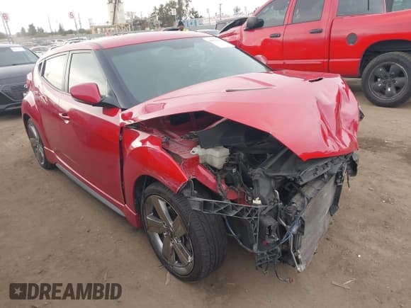 ✅ 2013 Hyundai Veloster Turbo • VIN: KMHTC6AE3DU096959 • Lot: 41749843. Wystawiony na IAAI z przebiegiem 87 662 mil. Bezpłatny archiwum sprzedaży aukcyjnych z USA i szczegółowy raport historii pojazdu na DreamBid. Zdjęcie 1.