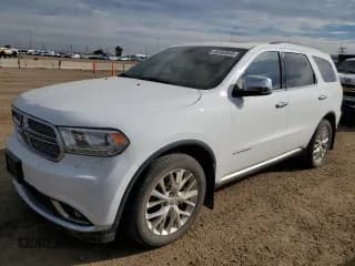 ✅ 2014 Dodge Durango Citadel • VIN: 1C4RDJEG5EC537234 • Lot: 85363845. Wystawiony na Copart z przebiegiem 218 050 mil. Bezpłatny archiwum sprzedaży aukcyjnych z USA i szczegółowy raport historii pojazdu na DreamBid. Zdjęcie 1.