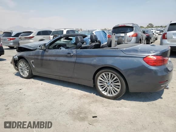 ✅ 2015 BMW 4 Series 435i • VIN: WBA3T3C57F5A40410 • Lot: 67819355. Listed on Copart with 101,071 mi. Free auction sales archive from the USA and detailed vehicle history report at DreamBid. Image 2.