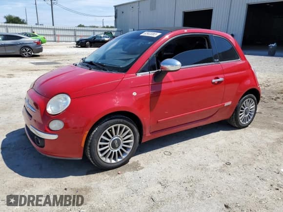 ✅ 2012 FIAT 500 Gucci • VIN: 3C3CFFER2CT118892 • Lot: 80903065. Wystawiony na Copart z przebiegiem 126 245 mil. Bezpłatny archiwum sprzedaży aukcyjnych z USA i szczegółowy raport historii pojazdu na DreamBid. Zdjęcie 1.