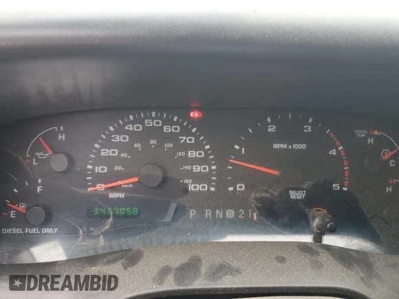 ✅ 2003 Ford F-250 XL • VIN: 1FTNW21F13EA43434 • Лот: 69234385. Опубликован ранее на Copart с пробегом 343 705 миль. Бесплатный доступ к архиву аукционных продаж из США и подробный отчёт об истории автомобиля на DreamBid. Изображение 9.