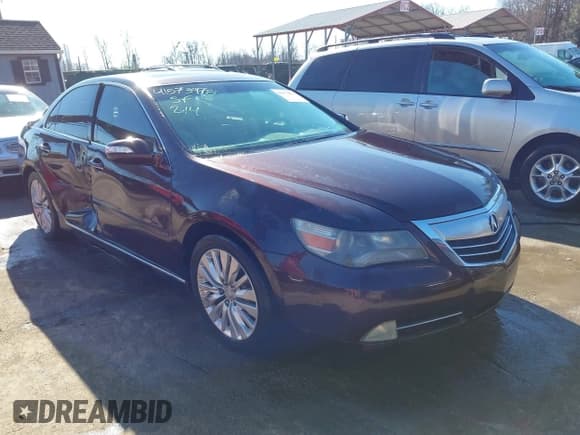 ✅ 2011 Acura RL Technology • VIN: JH4KB2F62BC000463 • Lot: 41573978. Listed on IAAI with 172,755 mi. Free auction sales archive from the USA and detailed vehicle history report at DreamBid. Image 1.
