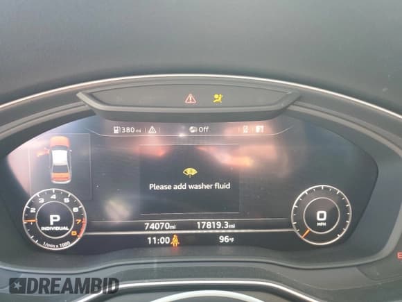 ✅ 2019 Audi A4 Premium Plus • VIN: WAUENAF49KN012254 • Lot: 90618185. Listed on Copart with 74,070 mi. Free auction sales archive from the USA and detailed vehicle history report at DreamBid. Image 9.