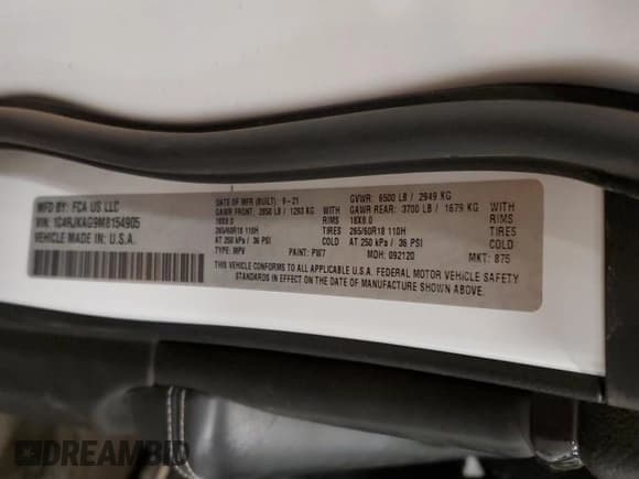 ✅ 2021 Jeep Grand Cherokee Laredo • VIN: 1C4RJKAG9M8154905 • Lot: 61037575. Listed on Copart with 45,267 mi. Free auction sales archive from the USA and detailed vehicle history report at DreamBid. Image 13.