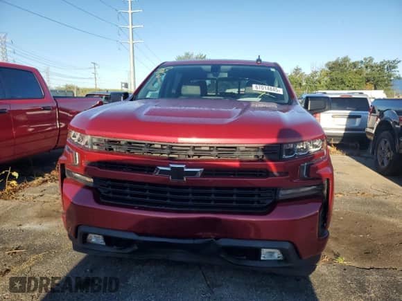 2021 Chevrolet Silverado 1500 RST z VIN 1GCUYEED3MZ188114, wystawiony jako Copart lot #67014845 z przebiegiem 83 199 mil mil oraz Nie do naprawy • Non repairable. Historia ofert i sprzedaży dostępna na DreamBid. Obrazek 5.