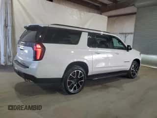 2025 Chevrolet Suburban RST z VIN 1GNS6ERLXSR271347, wystawiony jako Copart lot #86137015 z przebiegiem 678 mil mil oraz Szkoda całkowita • Salvage title. Historia ofert i sprzedaży dostępna na DreamBid. Obrazek 3.