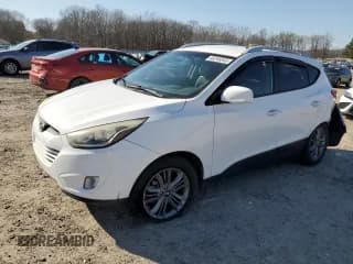 ✅ 2014 Hyundai Tucson SE • VIN: KM8JU3AG8EU822045 • Lot: 46246845. Wystawiony na Copart z przebiegiem 153 084 mil. Bezpłatny archiwum sprzedaży aukcyjnych z USA i szczegółowy raport historii pojazdu na DreamBid. Zdjęcie 1.