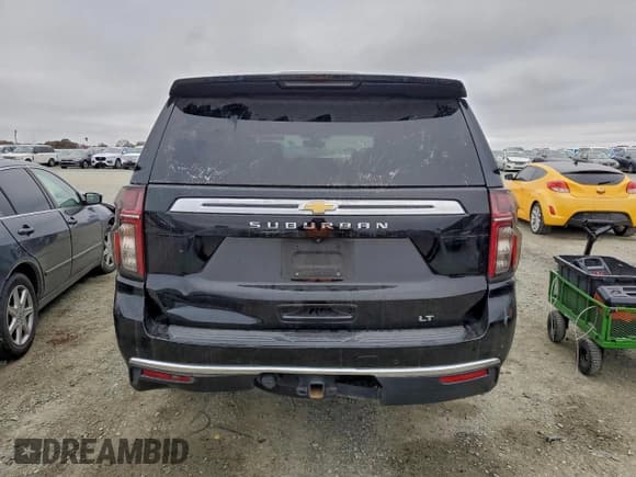 ✅ 2021 Chevrolet Suburban LT • VIN: 1GNSCCKD3MR197658 • Lot: 96084665. Listed on Copart with Not provided. Free auction sales archive from the USA and detailed vehicle history report at DreamBid. Image 6.