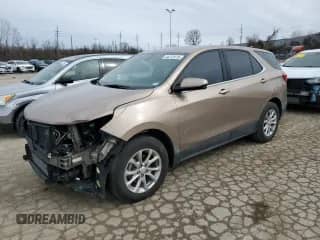 2018 Chevrolet Equinox LT с VIN 3GNAXLEU6JL268883, выставлен на аукционе Copart как лот 44212915 с пробегом 91 552 миль миль и Списание • Salvage title. История ставок и продаж доступна на DreamBid. Изображение 1.