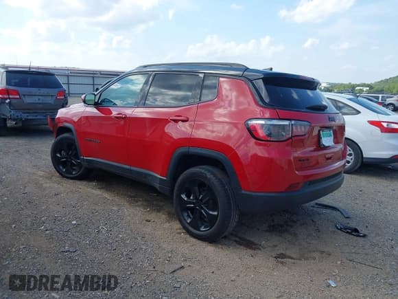 ✅ 2021 Jeep Compass Latitude • VIN: 3C4NJDBB5MT603608 • Lot: 40036775. Listed on IAAI with 61,257 mi. Free auction sales archive from the USA and detailed vehicle history report at DreamBid. Image 3.