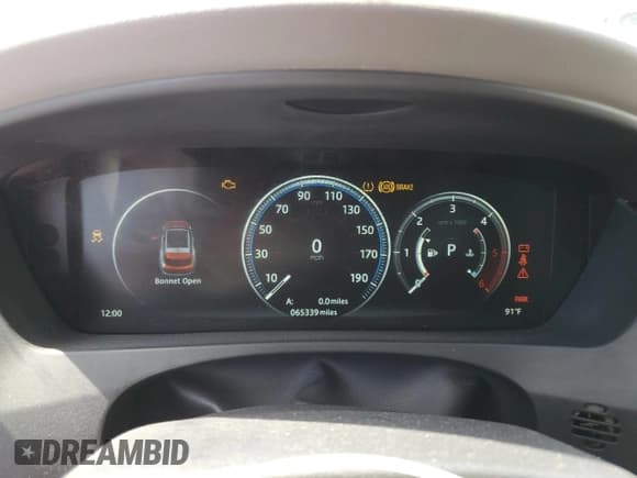 ✅ 2018 Jaguar F-Pace 20d R-Sport • VIN: SADCL2FN3JA260377 • Lot: 46906695. Listed on Copart with 65,339 mi. Free auction sales archive from the USA and detailed vehicle history report at DreamBid. Image 9.