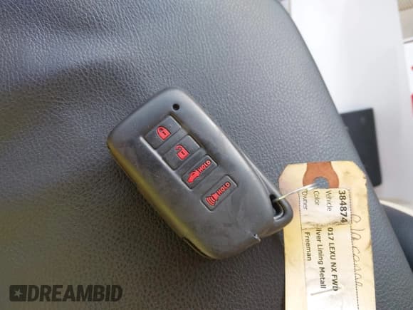 ✅ 2017 Lexus NX 200t • VIN: JTJYARBZ4H2054768 • Lot: 42117553. Listed on IAAI with 177,240 mi. Free auction sales archive from the USA and detailed vehicle history report at DreamBid. Image 11.