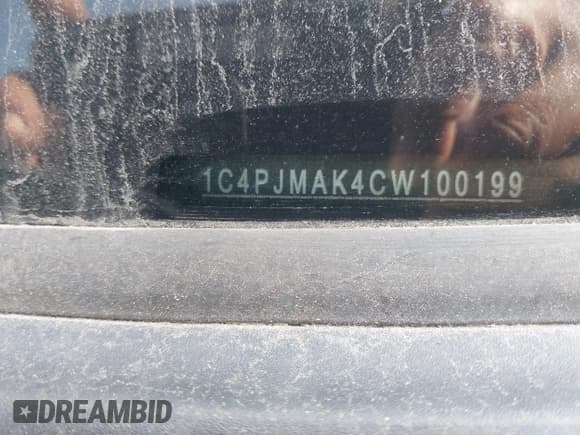 ✅ 2012 Jeep Liberty Sport • VIN: 1C4PJMAK4CW100199 • Lot: 43588161. Listed on IAAI with 64,376 mi. Free auction sales archive from the USA and detailed vehicle history report at DreamBid. Image 9.