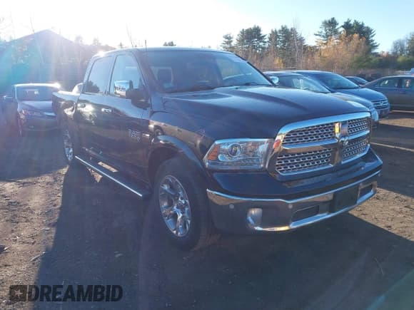 ✅ 2016 Ram 1500 Laramie • VIN: 1C6RR7NT2GS247261 • Lot: 43615695. Listed on IAAI with 122,310 mi. Free auction sales archive from the USA and detailed vehicle history report at DreamBid. Image 1.