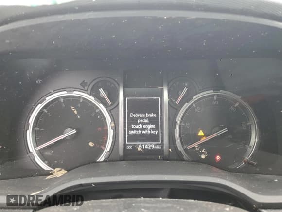 ✅ 2021 Toyota 4Runner Venture • VIN: JTEHU5JR8M5838749 • Lot: 54657045. Listed on Copart with 61,429 mi. Free auction sales archive from the USA and detailed vehicle history report at DreamBid. Image 9.