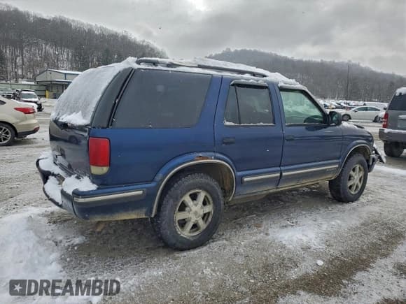✅ 1999 Chevrolet Blazer LS • VIN: 1GNDT13W2X2250313 • Lot: 95265575. Listed on Copart with 286,972 mi. Free auction sales archive from the USA and detailed vehicle history report at DreamBid. Image 3.