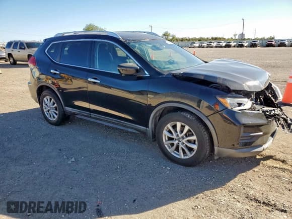 ✅ 2017 Nissan Rogue SV • VIN: KNMAT2MT1HP532761 • Lot: 90579255. Listed on Copart with 34,340 mi. Free auction sales archive from the USA and detailed vehicle history report at DreamBid. Image 4.