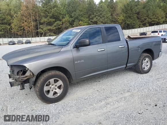 2010 Dodge 1500 ST with VIN 1D7RB1GP9AS154454, listed as a Copart auction lot 78296594 with 195,267 mi miles and Salvage title. Bid and sale history available at DreamBid. Image 1.