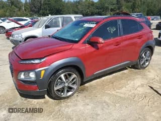 ✅ 2020 Hyundai Kona Ultimate • VIN: KM8K53A57LU428372 • Лот: 73765774. Опубликован ранее на Copart с пробегом Не указан. Бесплатный доступ к архиву аукционных продаж из США и подробный отчёт об истории автомобиля на DreamBid. Изображение 1.